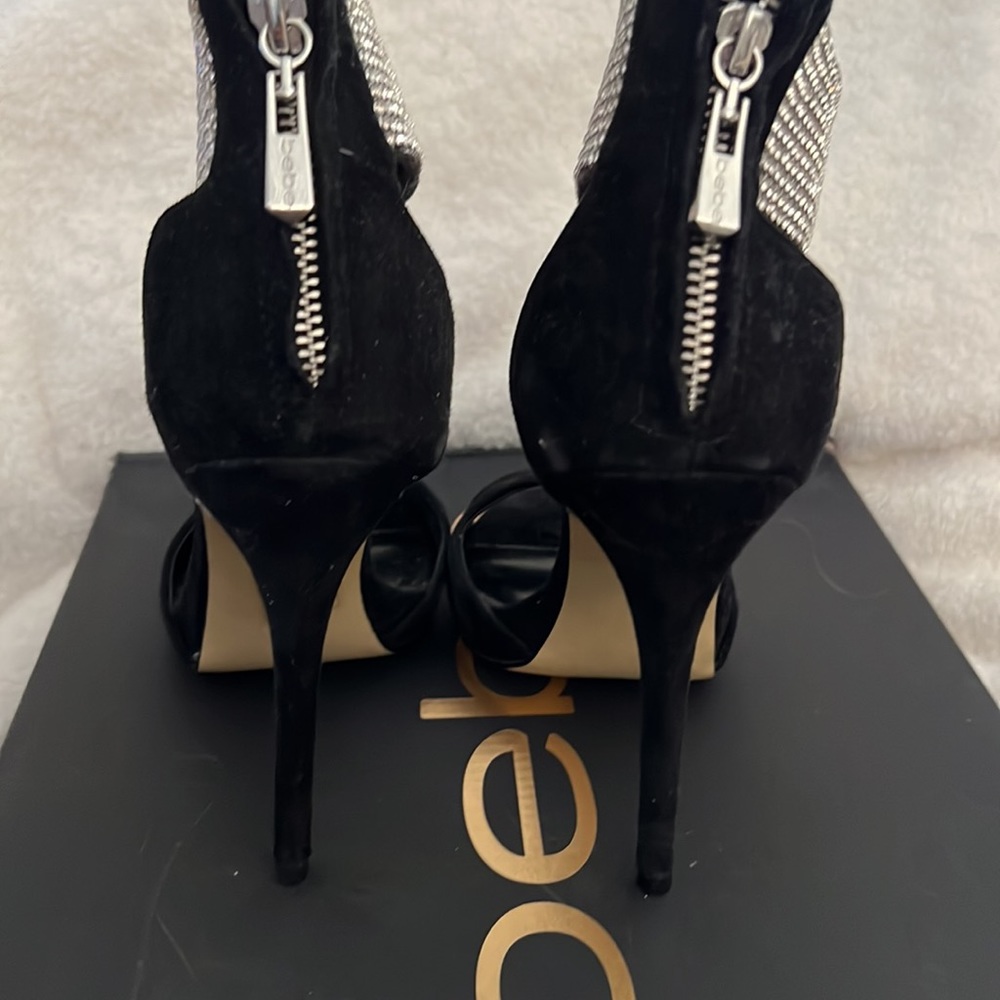 BEBE Alexis Rhinestone Heels - Picture 4 of 7